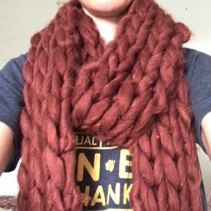 Free People Chunky knit scarf